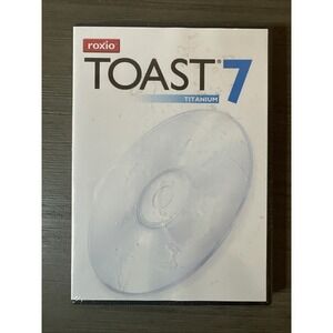 Roxio Toast 7 Titanium (Mac) - Brand New Sealed